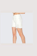 Maddie Risen Shorts in White - Desert Sunday