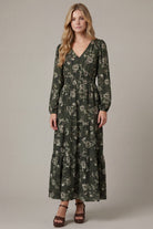 Meadow & Moss Floral Maxi Dress - Desert Sunday
