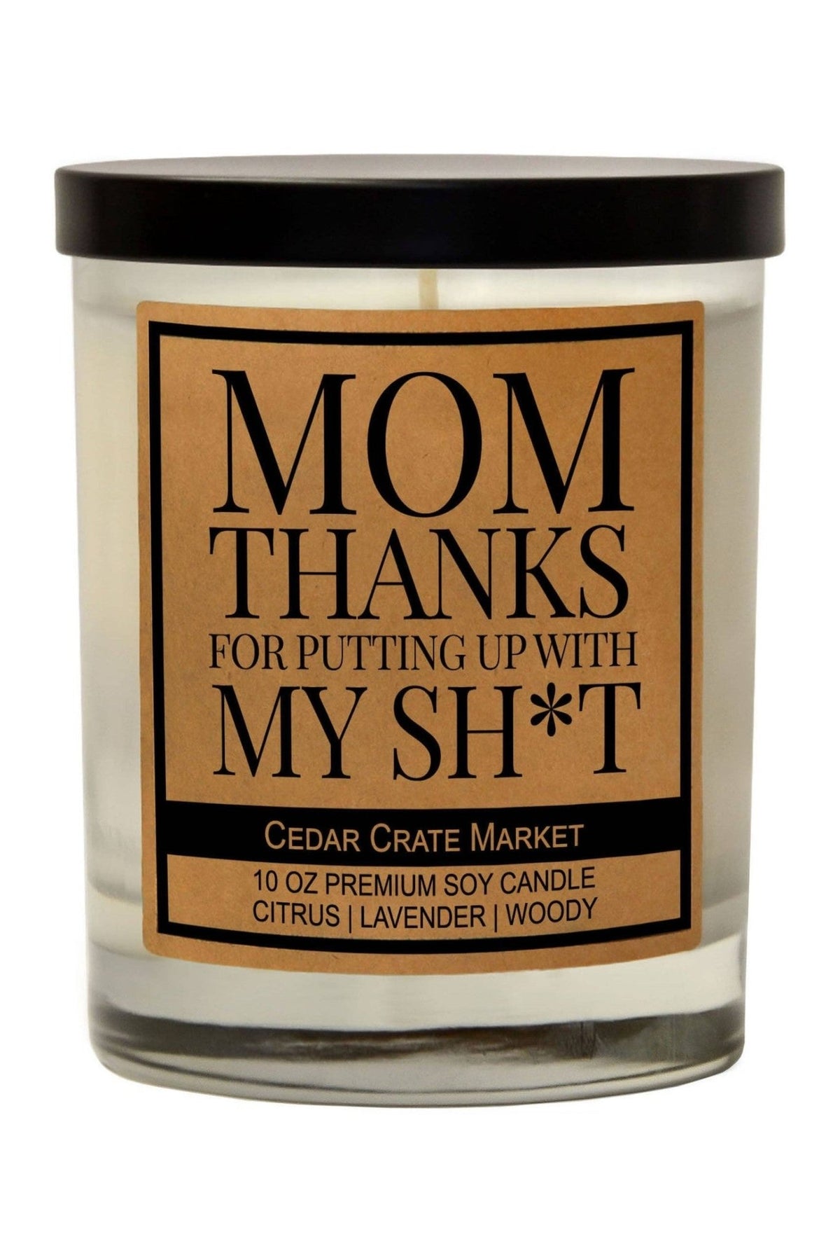Mom, Thanks For Putting Up With My Shit Soy Candle - Desert Sunday