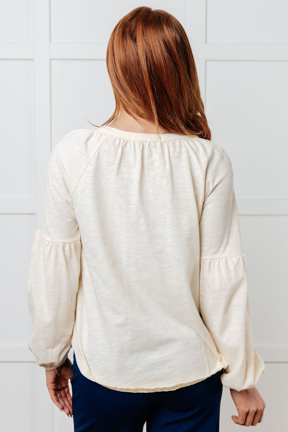 More Than You Would Think Embroidered Blouse - Desert Sunday