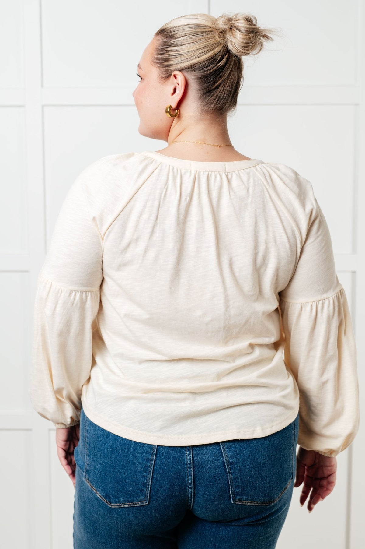 More Than You Would Think Embroidered Blouse - Desert Sunday