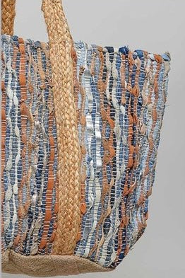 Multi Stripe Tote Bag - Desert Sunday