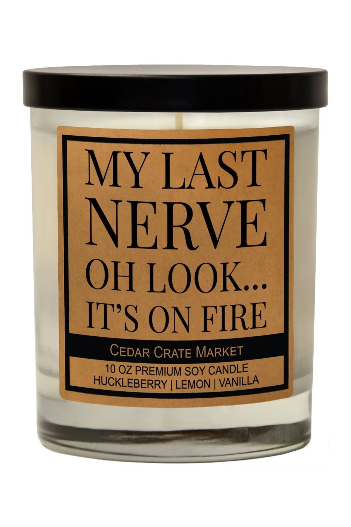 My Last Nerve, Oh Look It’s On Fire Soy Candle - Desert Sunday