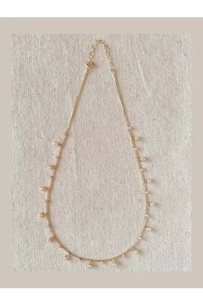 Nicole Sparkling Necklace 18K - Desert Sunday