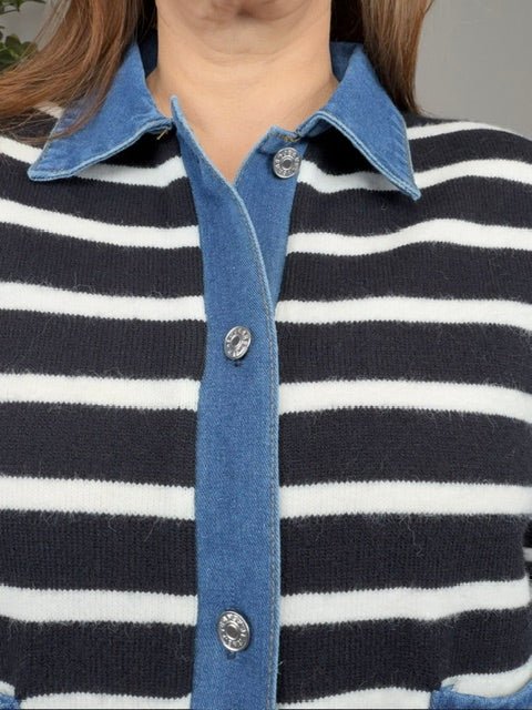 Not Your Average Jean Jacket - Desert Sunday