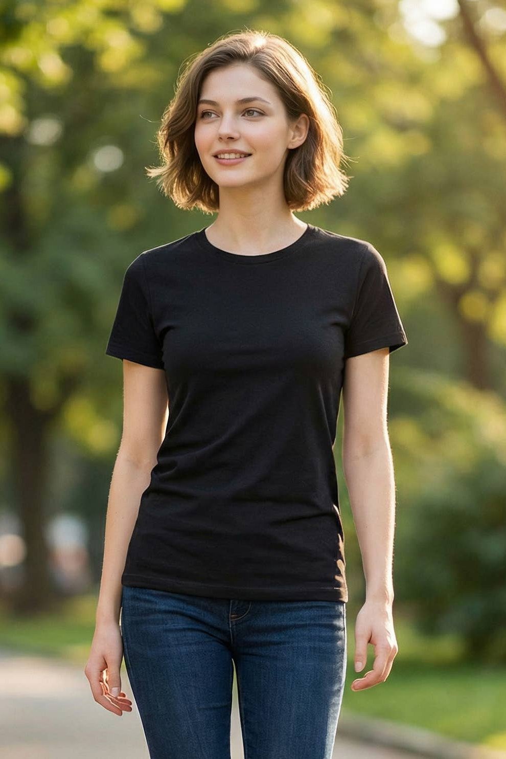 Perfect Fit Cotton Tee | Zenana - Desert Sunday
