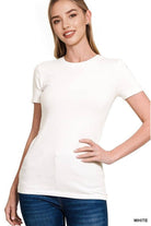 Perfect Fit Cotton Tee | Zenana - Desert Sunday