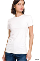 Perfect Fit Cotton Tee | Zenana - Desert Sunday