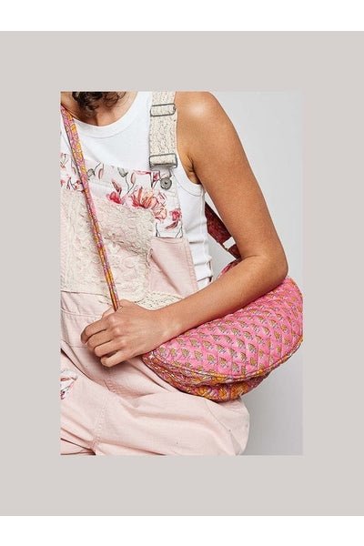 Pink Meadow Crossbody Bag - Desert Sunday