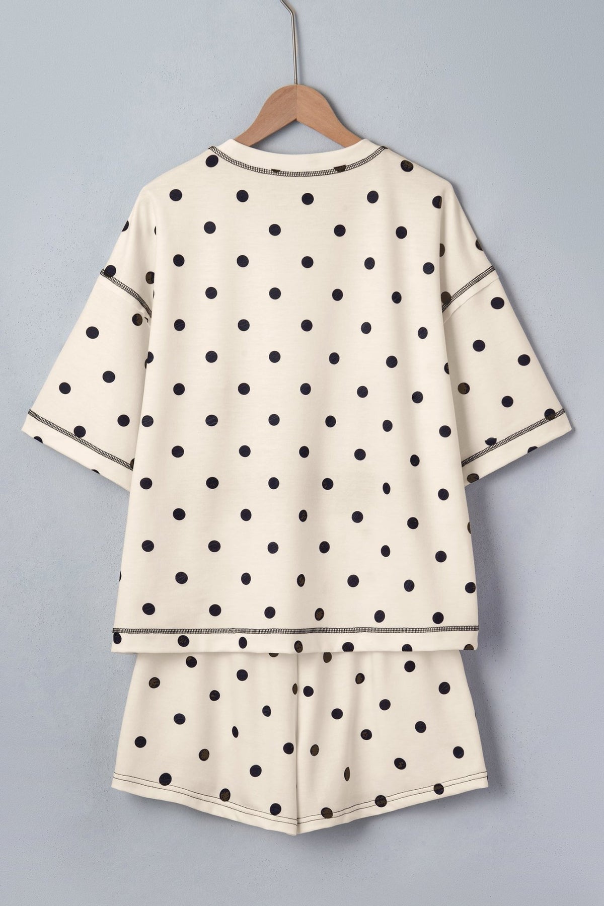 Playful Polka Dot Shorts Set - Desert Sunday