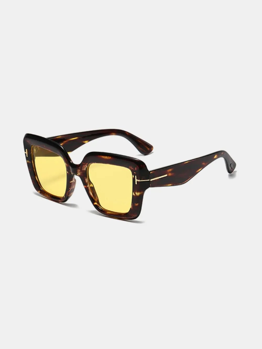 Polycarbonate Frame Square Sunglasses - Desert Sunday