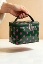 Pretty in Polka Dots Cosmetic Bag - Desert Sunday