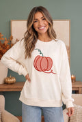 Pumpkin Patch Corded Sweatshirt - Desert Sunday