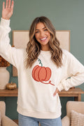 Pumpkin Patch Corded Sweatshirt - Desert Sunday