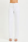 RISEN Full Size High Rise Wide Baggy Pants Plus Size - Desert Sunday