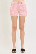 RISEN High Rise Printed Shorts - Desert Sunday