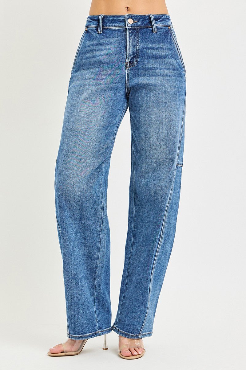 RISEN Slouchy Baggy Jeans - Desert Sunday
