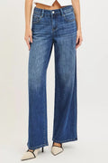 RISEN Slouchy Baggy Jeans with Pockets - Desert Sunday