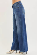 RISEN Slouchy Baggy Jeans with Pockets - Desert Sunday