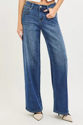 RISEN Slouchy Baggy Jeans with Pockets - Desert Sunday