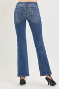 RISEN Tummy Control Low Rise Bootcut Jeans - Desert Sunday