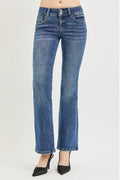 RISEN Tummy Control Low Rise Bootcut Jeans - Desert Sunday