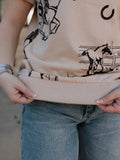 Rustic Reverie Cotton Top - Desert Sunday