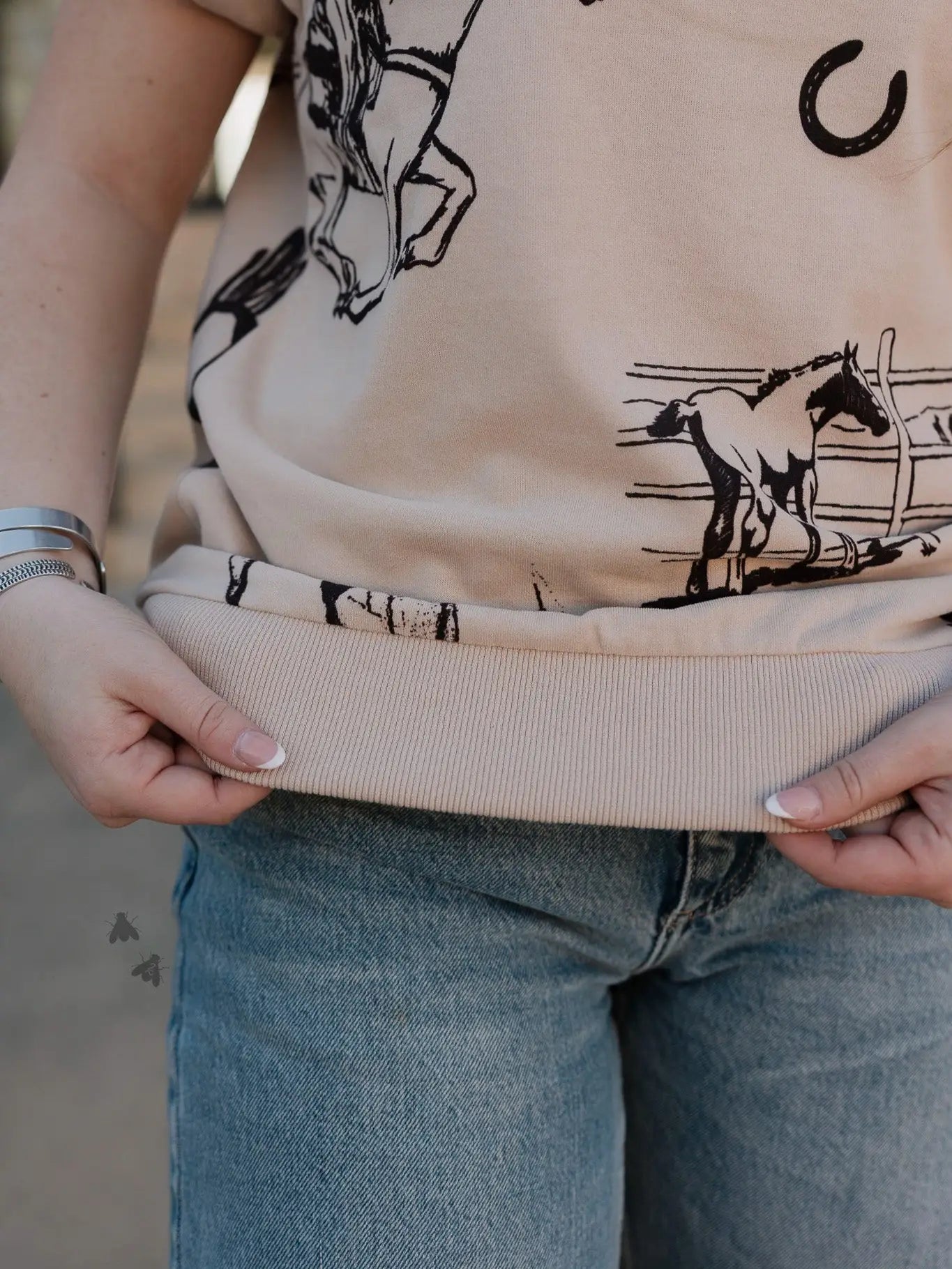 Rustic Reverie Cotton Top - Desert Sunday