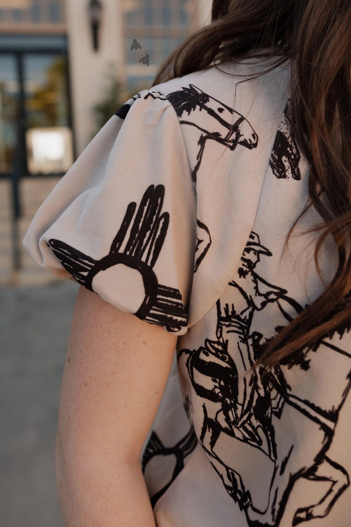 Rustic Reverie Cotton Top - Desert Sunday