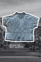 Saddle Ridge Pearl Snap Chambray Top - Desert Sunday