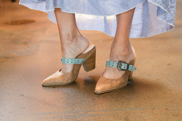 Saddle Up Mule Heel - Desert Sunday