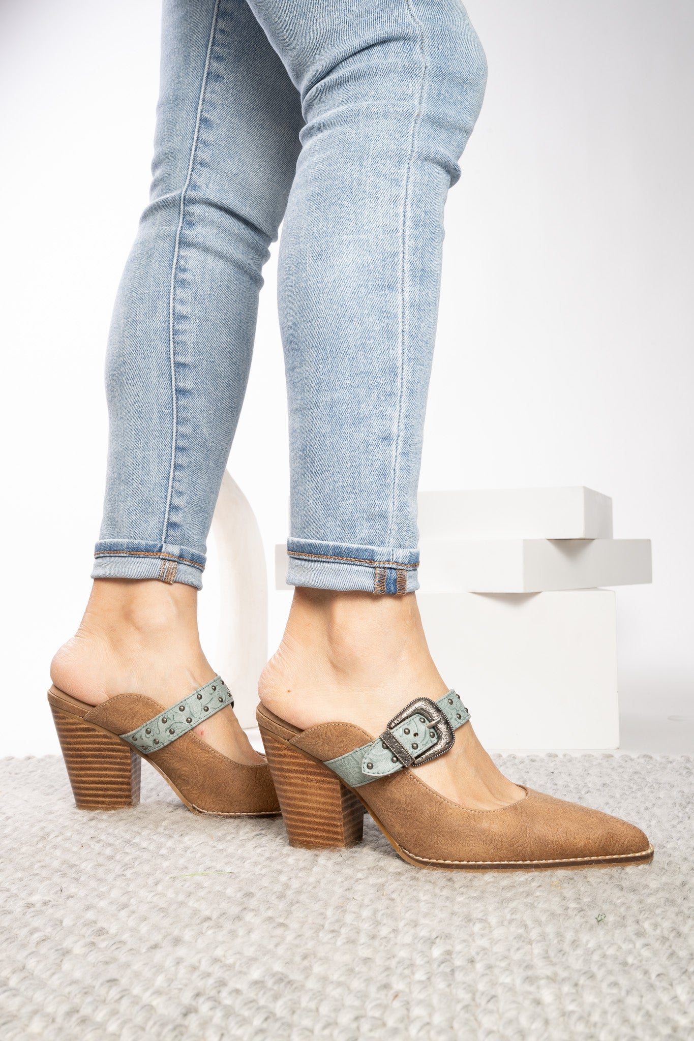 Saddle Up Mule Heel - Desert Sunday