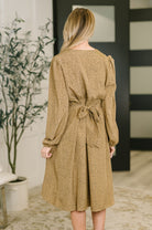See Yourself Like This V-Neck Dress - Desert Sunday