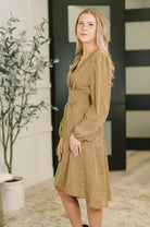 See Yourself Like This V-Neck Dress - Desert Sunday