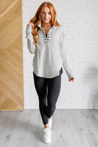 Striped Serendipity Pullover - Desert Sunday