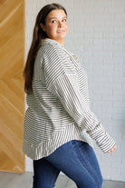 Striped Serendipity Pullover - Desert Sunday