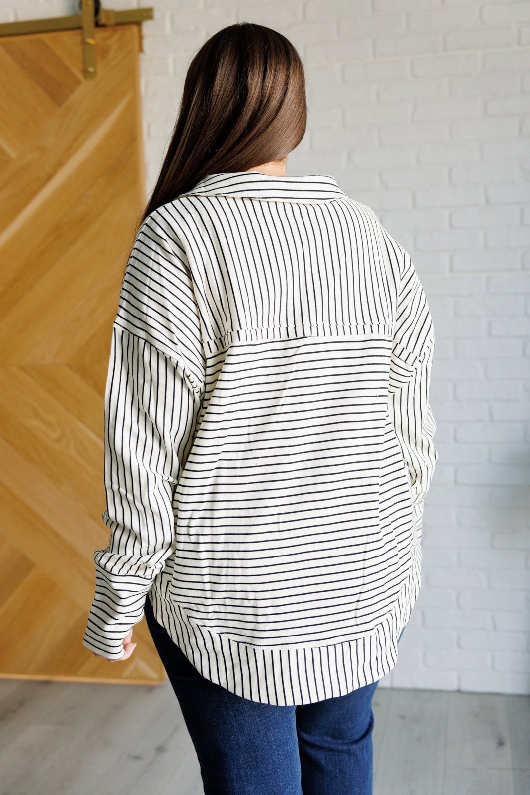 Striped Serendipity Pullover - Desert Sunday