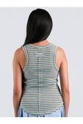 Summer Flirt Tank in Blue - Desert Sunday