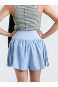 Summer Flirt Tennis Skort in Black - Desert Sunday