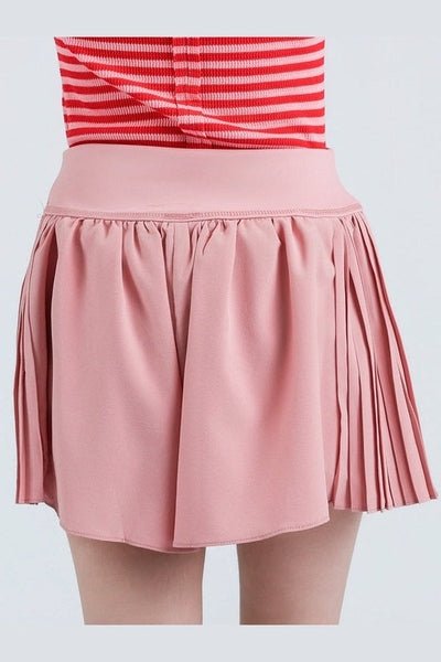 Summer Flirt Tennis Skort in Pink - Desert Sunday