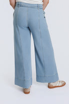 Sun-washed Wide-Leg Pants - Desert Sunday