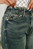 Teressa High Waist Marlow Jean with Hollywood Waist - Desert Sunday