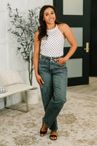 Teressa High Waist Marlow Jean with Hollywood Waist - Desert Sunday