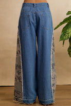 Trailblazer Camo Wide Leg Jeans - Desert Sunday