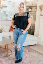 Try Again Embroidered Top - Desert Sunday