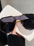UV Protection Oversized Sunglasses - Desert Sunday