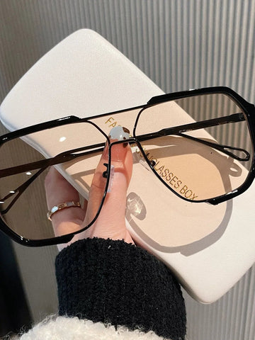 UV Protection Oversized Sunglasses - Desert Sunday