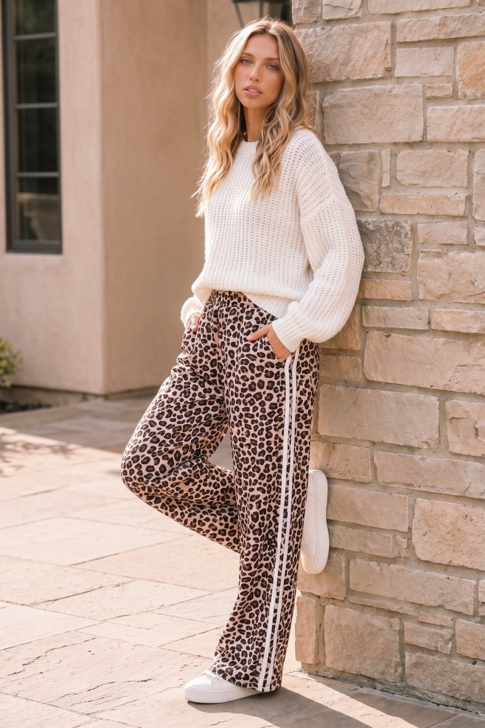 Wild Side Wide Leg Lounger - Desert Sunday