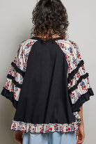 Wildflower Charm Lace Top - Desert Sunday