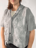 Wildflower Hooded Top in Gray - Desert Sunday